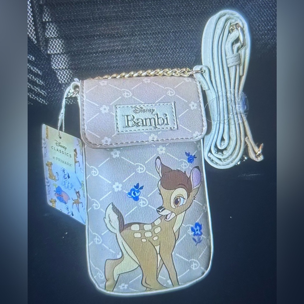 Primark Disneys Bambi Crossbody Phone Case NWT